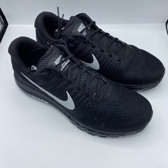 Nike Air Max 2017 NO BOX black colorway size 14 sneaker athletic shoe - Picture 1 of 6